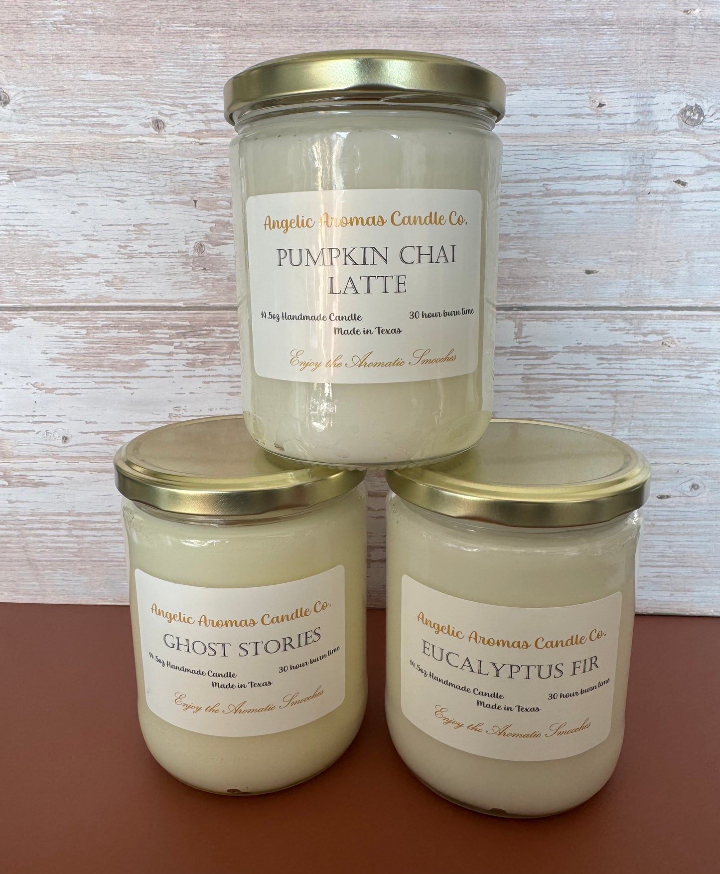 Medium Wooden Wick Candle